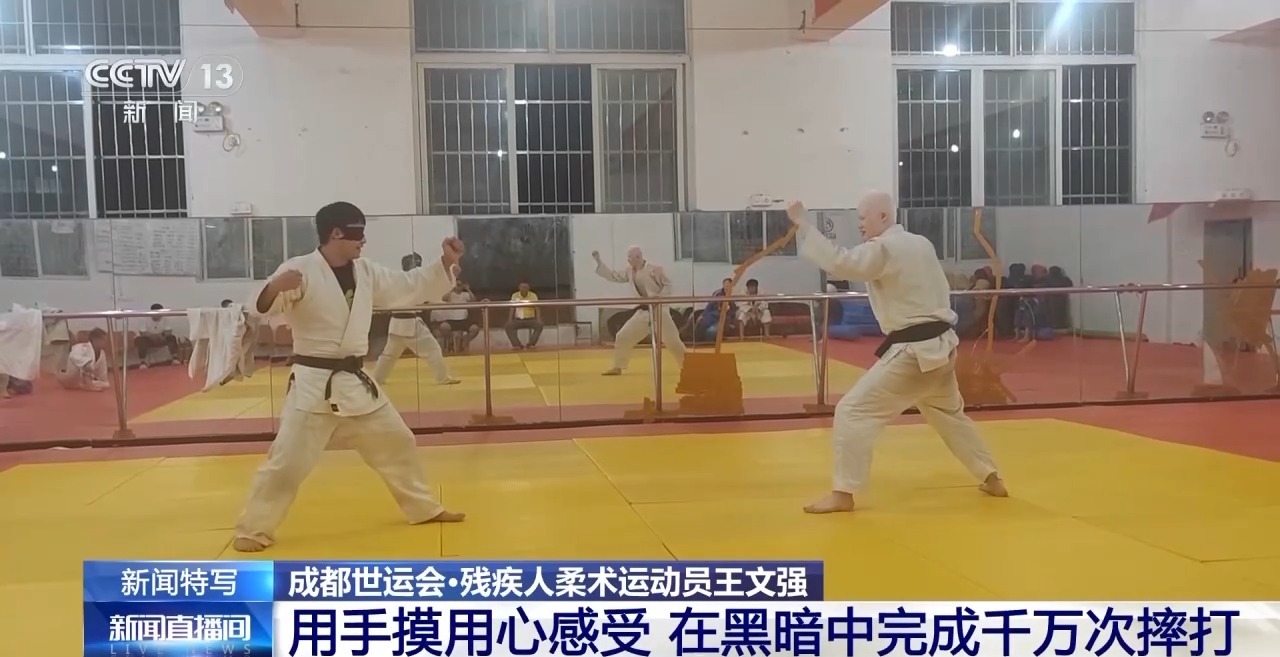 王文强, 当视力被剥